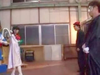 Fucking Nippon Supergirls' Tokyo Threesome with Evil Porn Guy