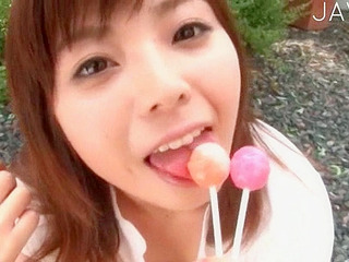 Curvy Japanese babe teases with nipple exposure in Tokyo XXX