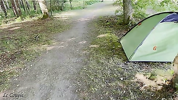 If you find masturbating party babe from music festival camping area